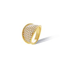 Vicenza - Piazzetta Palladio 2 - Ringe Marco Bicego Dame Lunaria in Gelbgold Diamante 1.67 Ct AB550-B1 - AB550-B1